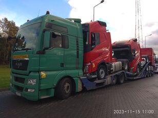 MAN TGA 26.440 FVG LKW Autotransporter car transporter + car transporter trailer