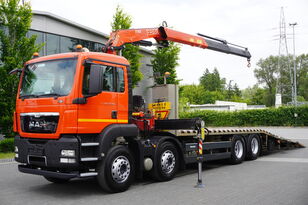 MAN TGS 35.360 E5 EEV 8×2 Tow truck / Crane Fassi F165 / lifting cap car transporter