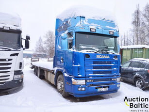 Scania R124 470 car transporter