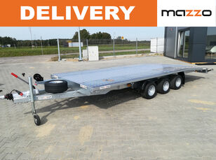 new J602135 600x210cm 3500kg beaver tail car transporter trailer