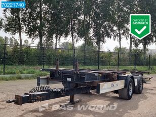 Krone ZZ 2 axles BDF Tandem-Lafette Twistlocks container chassis trailer