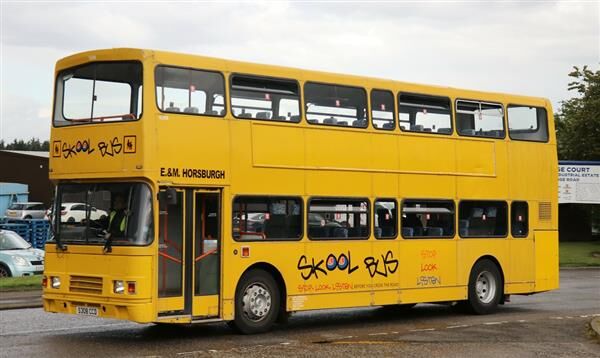 Volvo Olympian, choice of 3 located near Glasgow, sold with new MOT  double decker bus