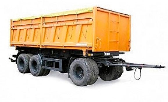 new MAZ 856102-010 dump trailer