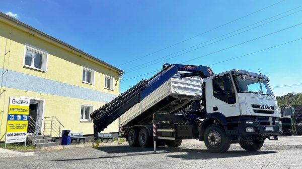 IVECO 6x4 Trakker 450 +PM 14m dump truck