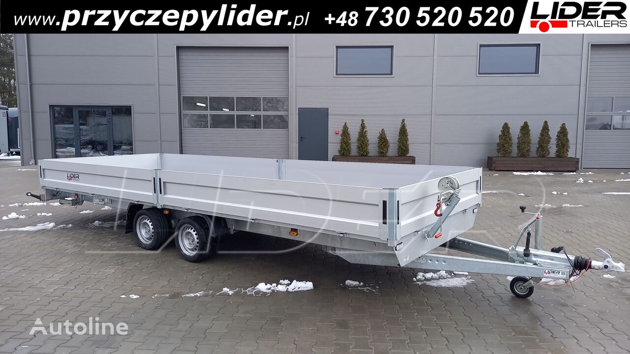 new Niewiadów Car transporter / universal trailer BR-107 przyczepa 600x210x40c flatbed trailer