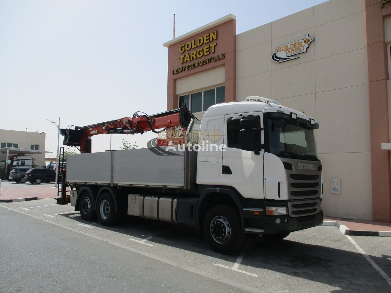Scania G480 2012 flatbed truck