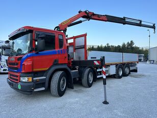 Scania R 410  flatbed truck