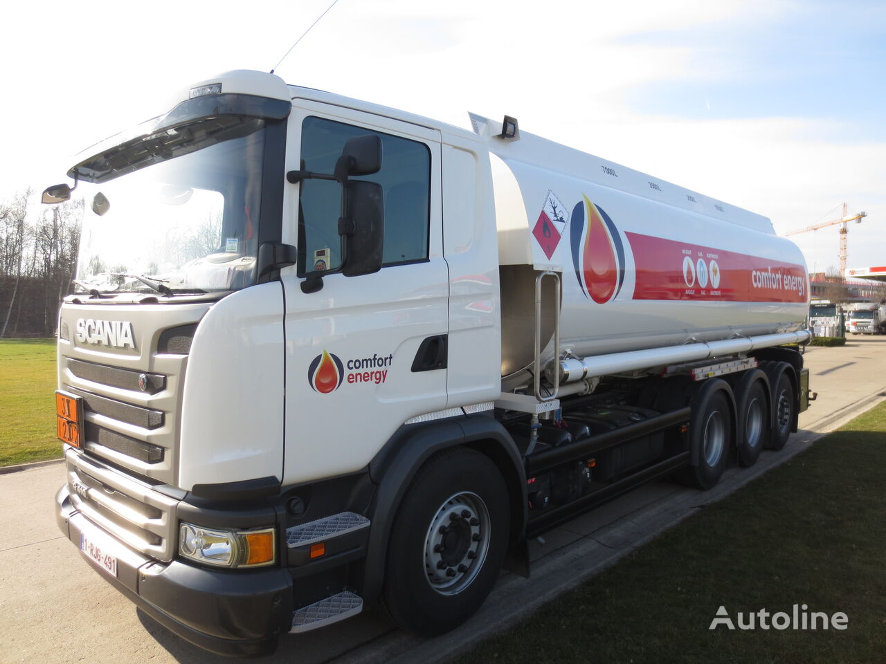 Scania G410 fuel truck