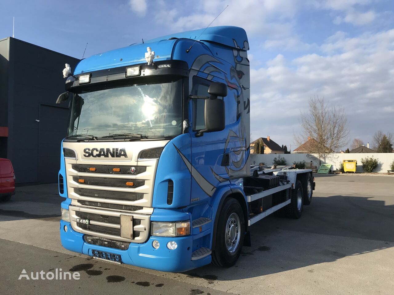 Scania G400 EU5 6X2 MULTILIFT hook lift truck