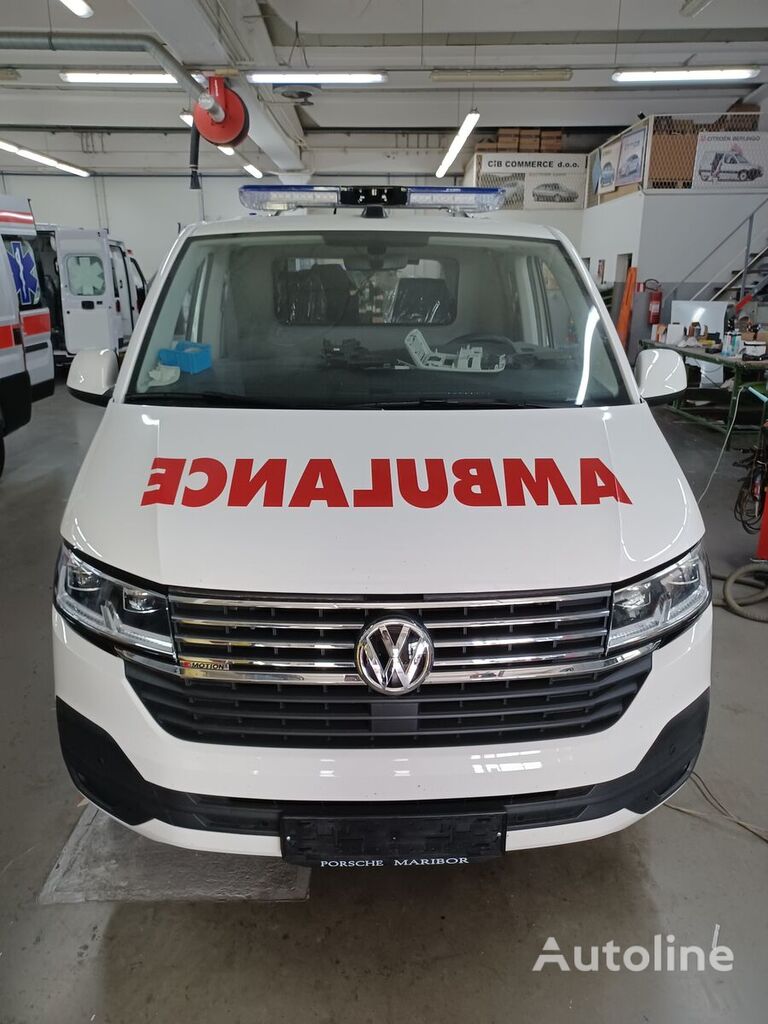 new Volkswagen Transporter ambulance