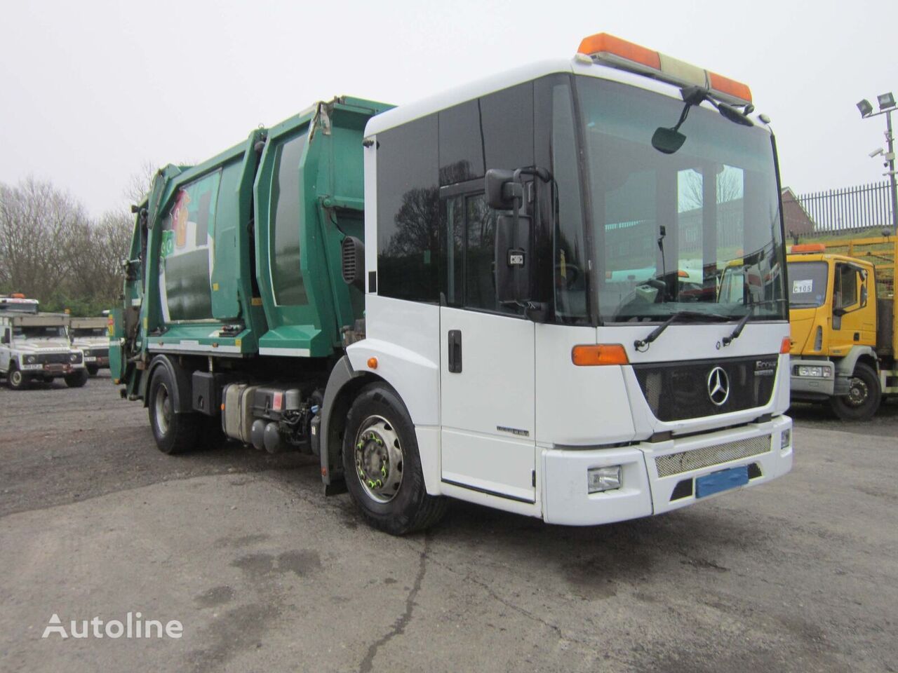 Mercedes-Benz ECONIC 1829 4X2 18TON AUTO GEESINK NORBA BODY REFUSE C/W BIN LIF garbage truck