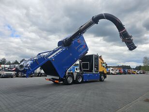 Scania DISAB ENVAC Saugbagger vacuum cleaner excavator sucking loose su sewer jetter truck
