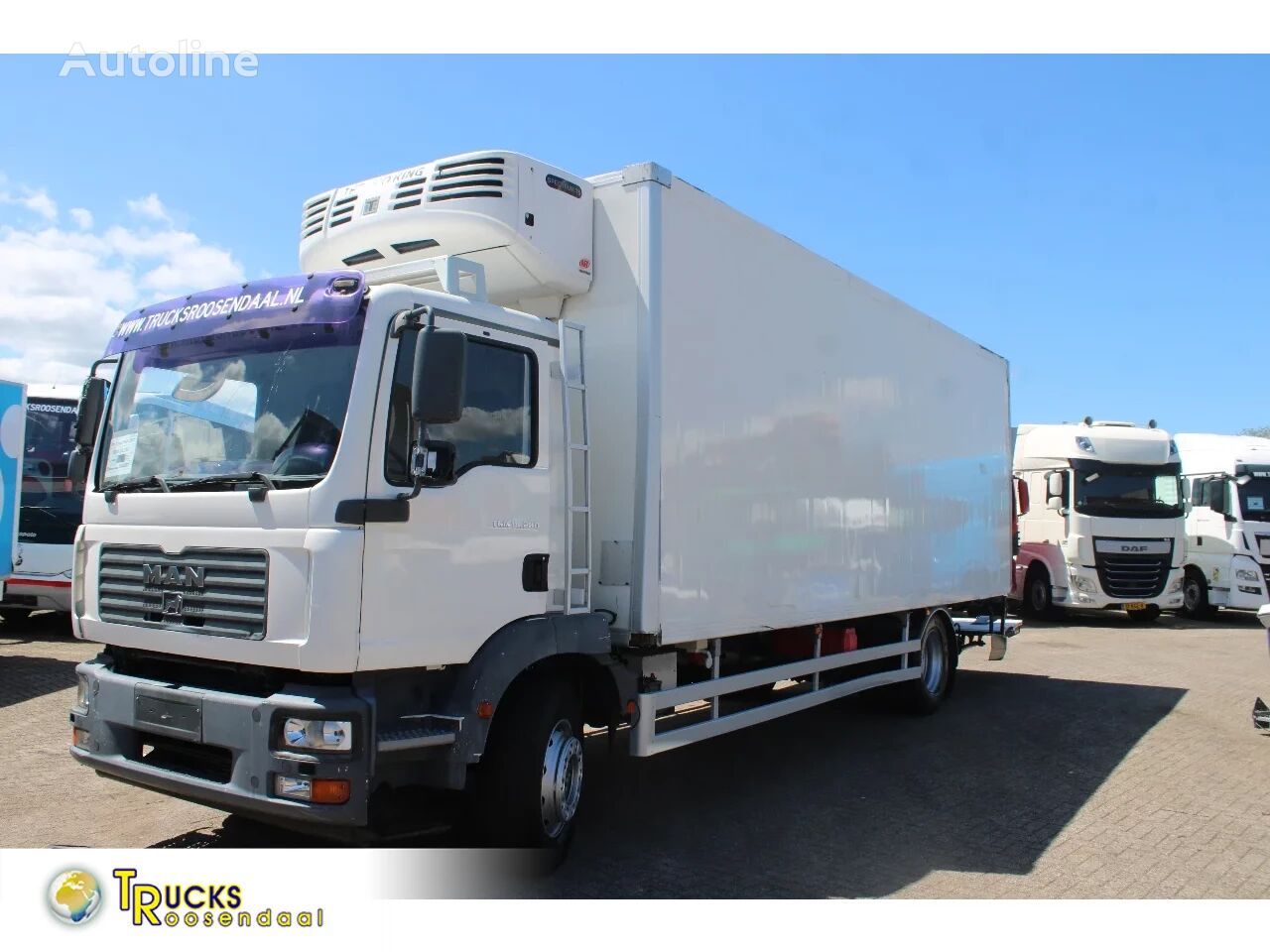 MAN TGM 18.280 + EURO 4 + LIFT + 18T refrigerated truck