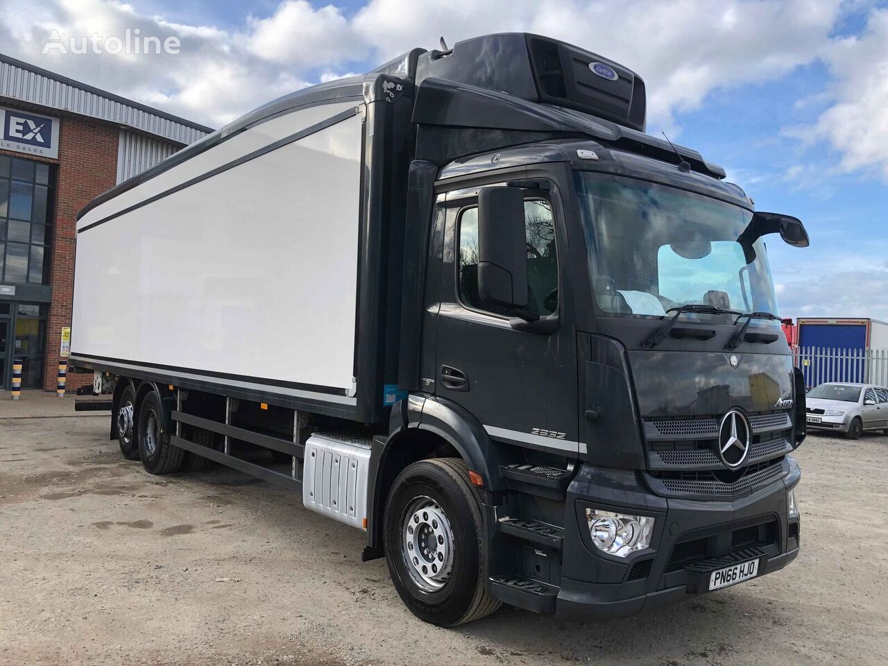 Mercedes-Benz ANTOS 2532 26-TONNE INSULATED GRP FRIDGE 2016 - PN66 HJO refrigerated truck