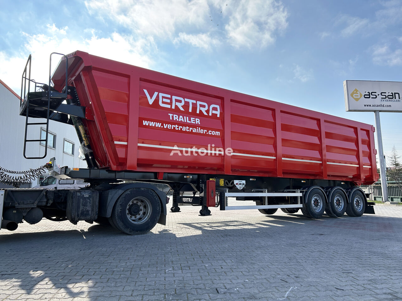 new Vertra New - 50 To 85 M3 Hardox Scrap Metal Carrier - 2024 scrap semi-trailer