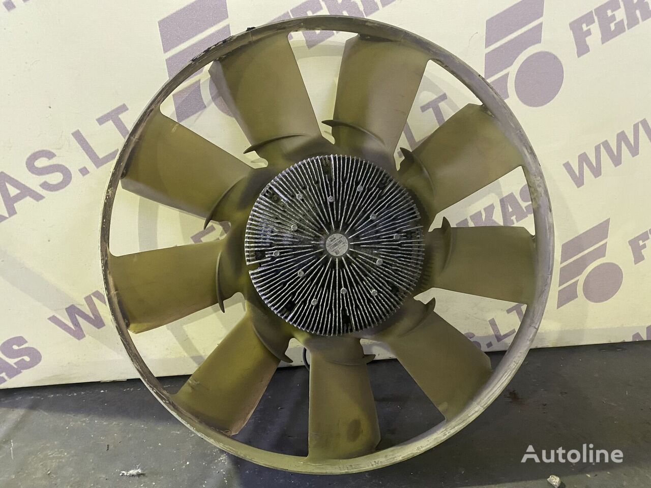 IVECO EU6 cooling fan 5801735567 for IVECO stralis truck tractor