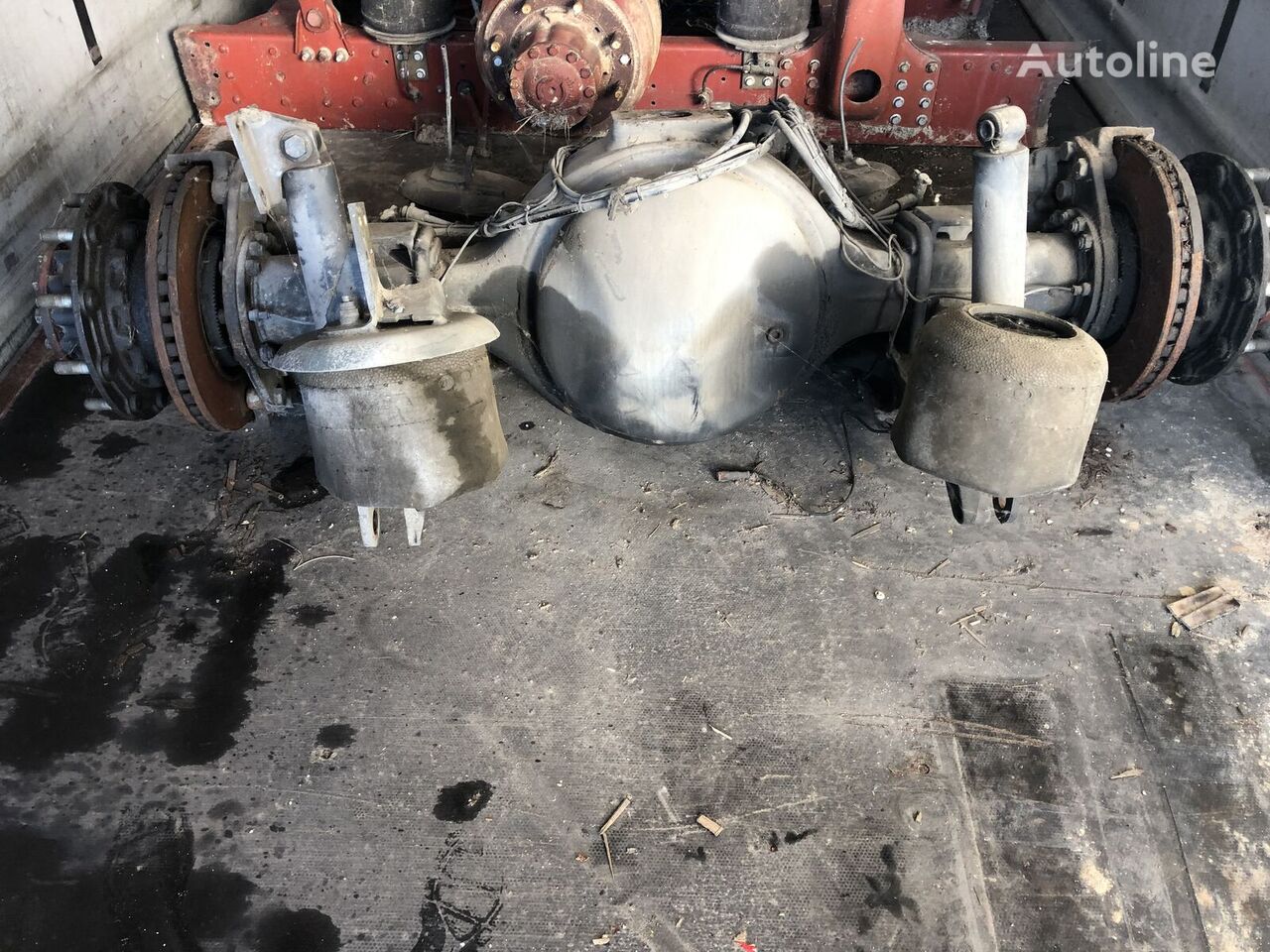 IVECO 4x2-6x2 HINTER ACHSEN 14/37 KOMPLETT nur KM. 150000 differential for IVECO STRALIS CUBE
