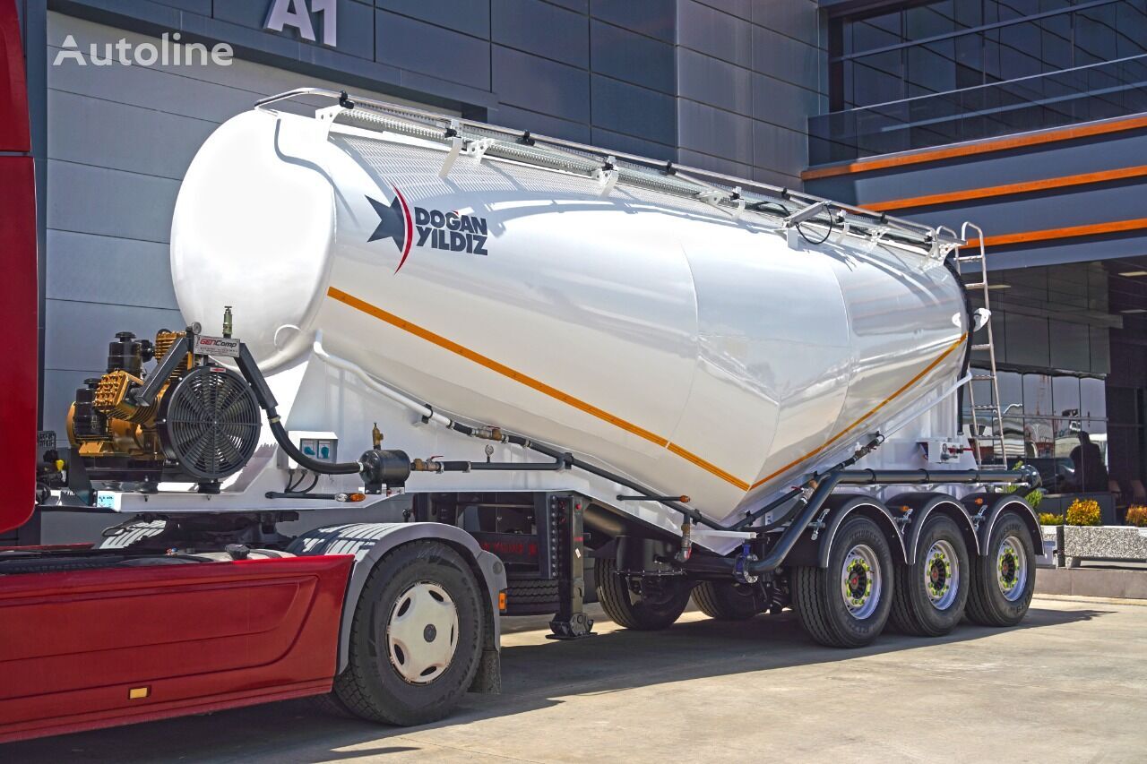 new Doğan Yıldız V-TIPA cement tank trailer
