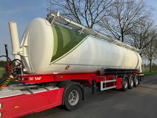 LAG O-3 TI SILO TANK KIPPER 50M3 OPLEGGER silo tank trailer