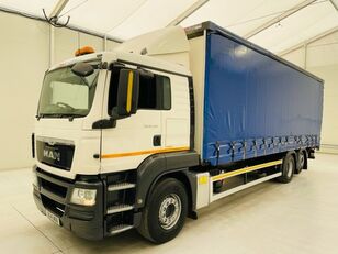 MAN TGS 26.320 6x2 Rear Lift Curtainsider tilt truck