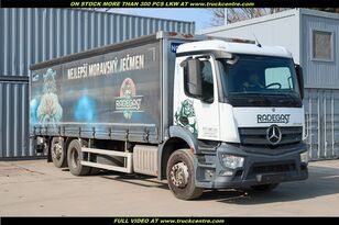 Mercedes-Benz ANTOS 2527 L, 6x2, EURO 6, 20 PALLETS, TAIL LIFT tilt truck