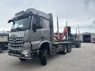 Mercedes-Benz AROCS 2651 timber truck + timber trailer
