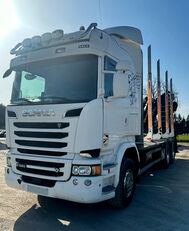 Scania R580 V8 with crane KESLA Z timber truck