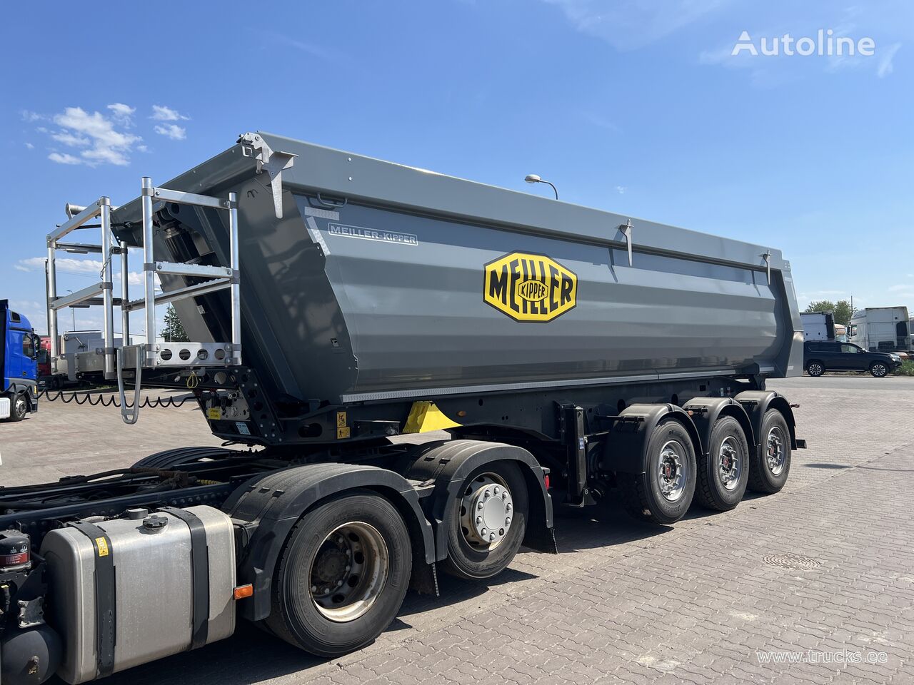 Meiller MHPS44/3-S 26m3 HARDOX tipper semi-trailer