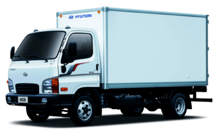 new HYUNDAI HD 35 box truck