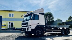 VOLVO 6x2 FMX 450 +HIAB 20T (7m) hook lift truck