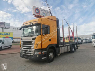 SCANIA 420 timber truck
