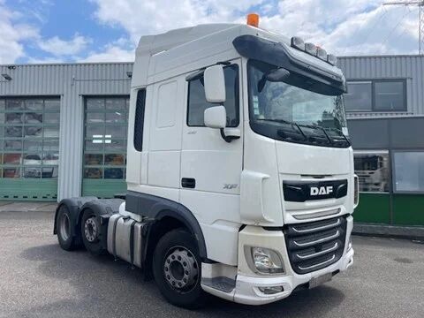 DAF XF 106 430 FTG 6 x 2, Spacecab liftaxle, 12902 cm3 Motor, Hebeac truck tractor