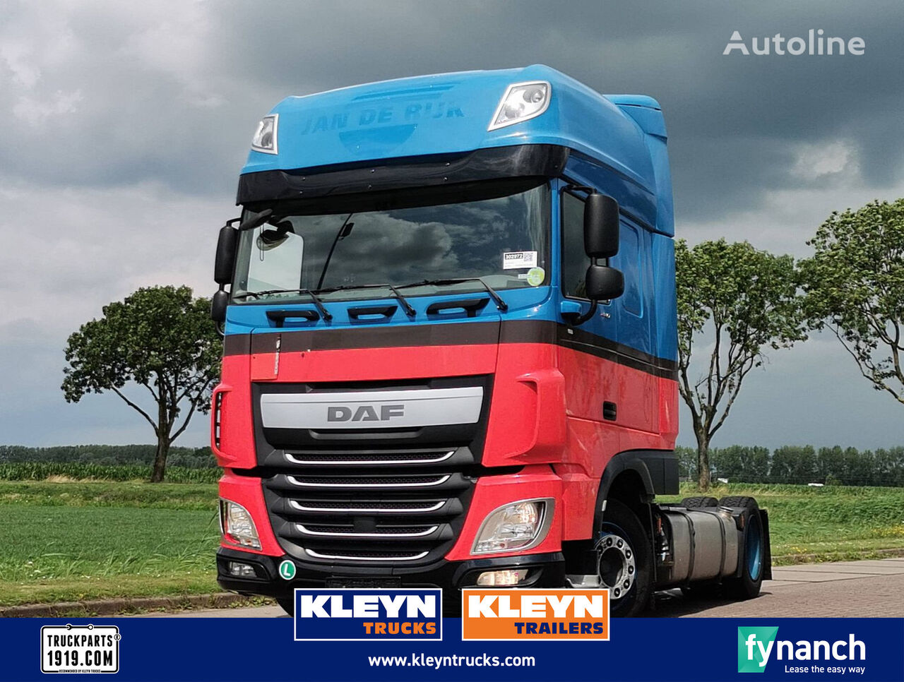 DAF XF 440 ssc mega lowdeck truck tractor