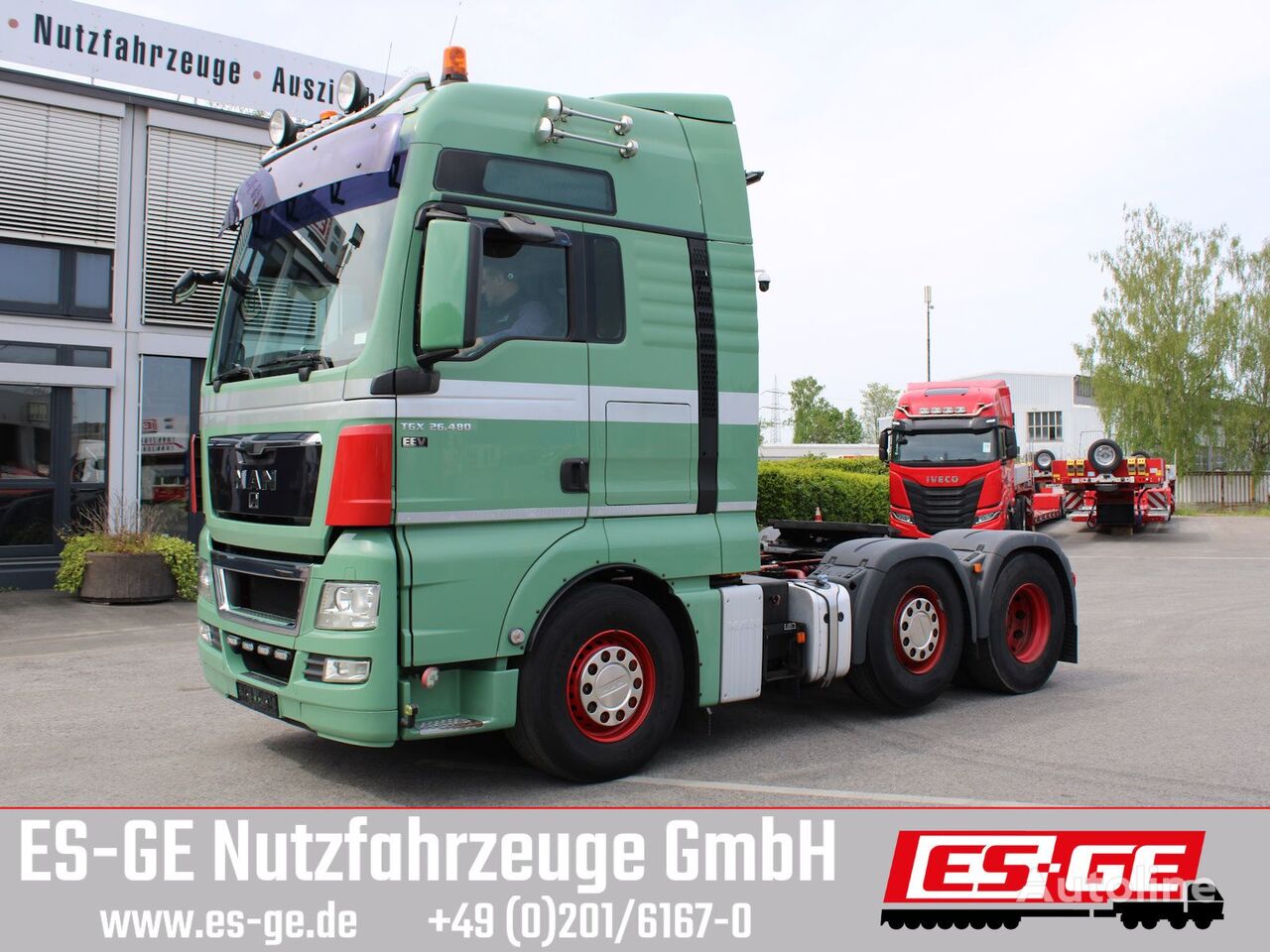 MAN TGX 26.480 6x2/4 BLS truck tractor